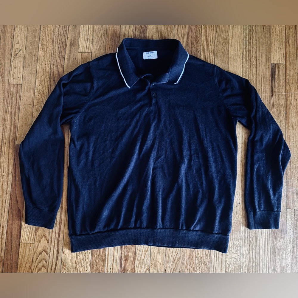 Men’s Old Navy Long Sleeve Polo Size XXL